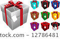 present box vector red ribbon 12786481