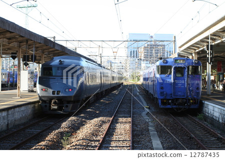 Limited Express and Nagasaki Station Express Limited Express and Nagasaki Station Express 12787435
