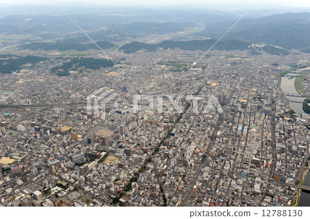 岡山市的航拍照片 岡山市的航拍照片 12788130