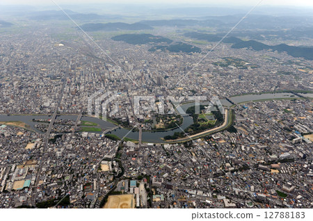 岡山市的航拍照片 12788183