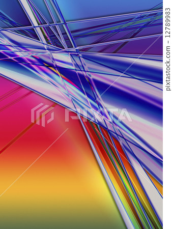 Abstract background with randomly scattered straight lines and rays Abstract background with randomly scattered straight lines and rays 12789983