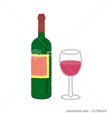 Wine wine glass - Stock Illustration [12790529] - PIXTA