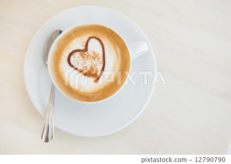 Cup of latte coffee Cup of latte coffee 12790790