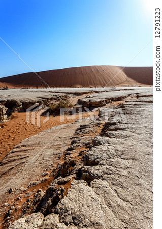 beautiful landscape of Hidden Vlei in Namib desert beautiful landscape of Hidden Vlei in Namib desert 12791223