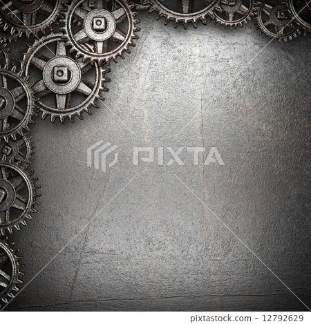 gear wheels on steel gear wheels on steel 12792629