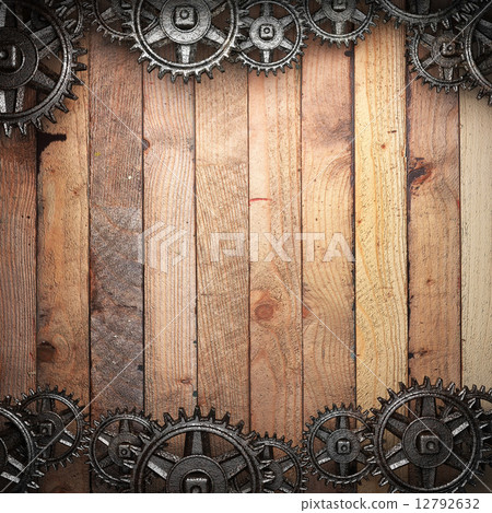 gear wheels on wood gear wheels on wood 12792632