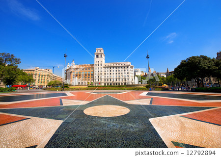 Placa de Catalunya - Barcelona Spain 12792894