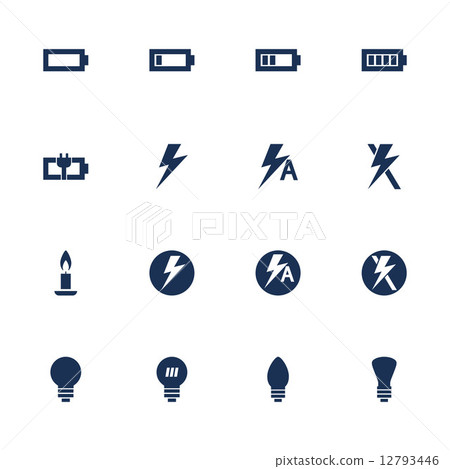 Energy icons Energy icons 12793446