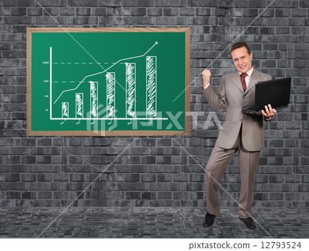 man and schedule growth 12793524