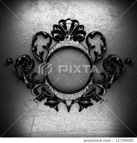 vintage iron frame - Stock Illustration [12794085] - PIXTA