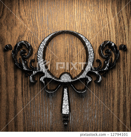 vintage iron frame - Stock Illustration [12794101] - PIXTA