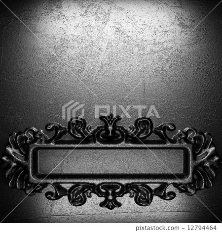 iron vintage ornament iron vintage ornament 12794464