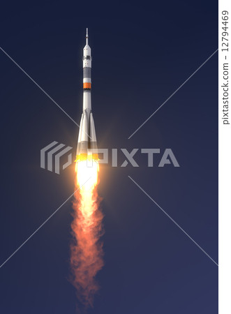 Carrier rocket "Soyuz-FG" Launch 12794469