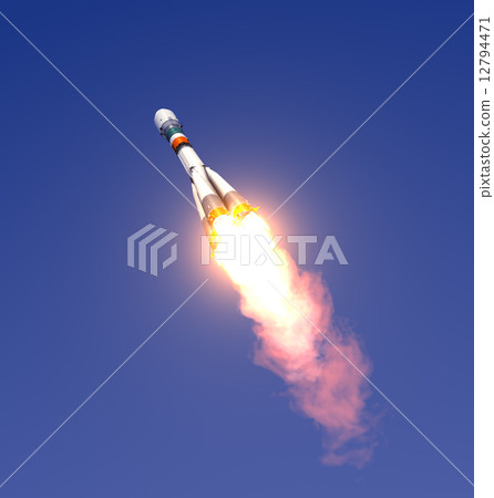 Carrier rocket Soyuz-Fregat Take Off 12794471