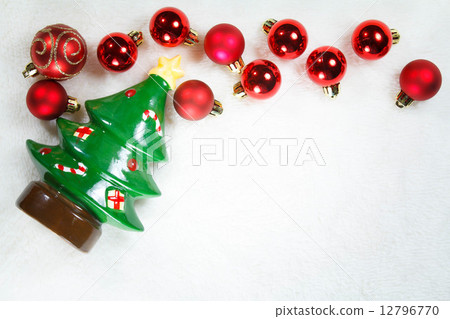 Christmas balls and tree Christmas balls and tree 12796770