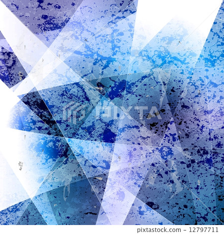 Abstract blue grunge vector background - Stock Illustration [12797711 ...
