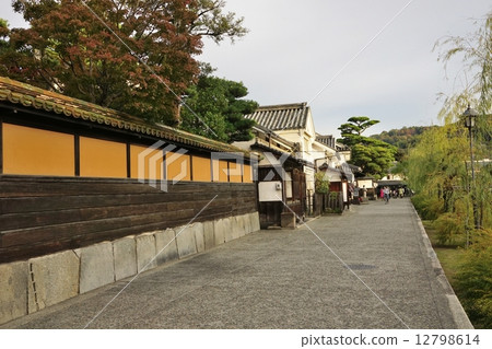 岡山縣·倉敷的街道 12798614