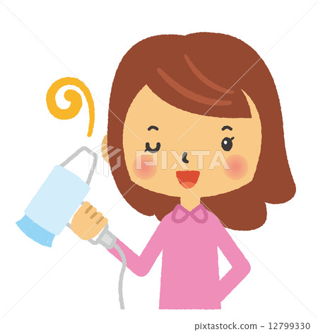 烘乾機熱風式女性風格 烘乾機熱風式女性風格 12799330