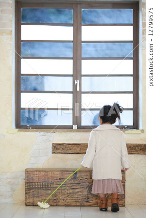 鮮花和女孩 12799575