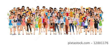 Group of woman 12801176