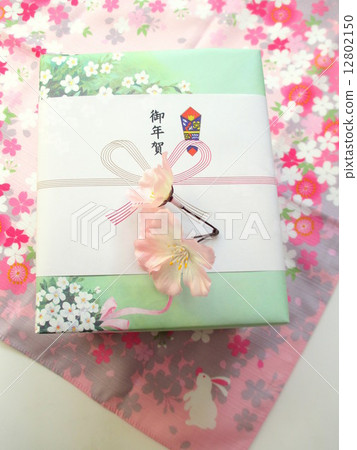 Happy New Year's greetings 12802150