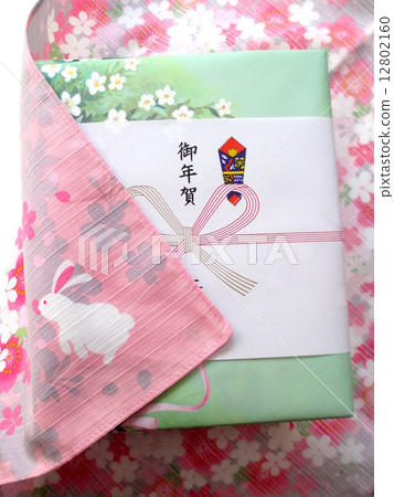 Happy New Year's greetings 12802160
