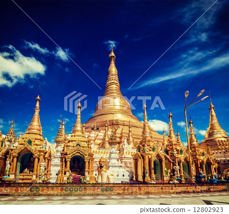 Shwedagon pagoda 12802923