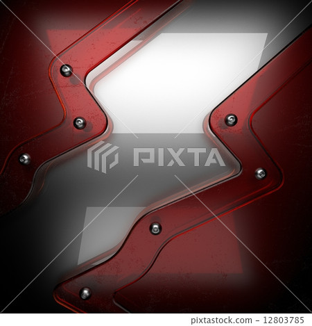 metal background with red glass metal background with red glass 12803785