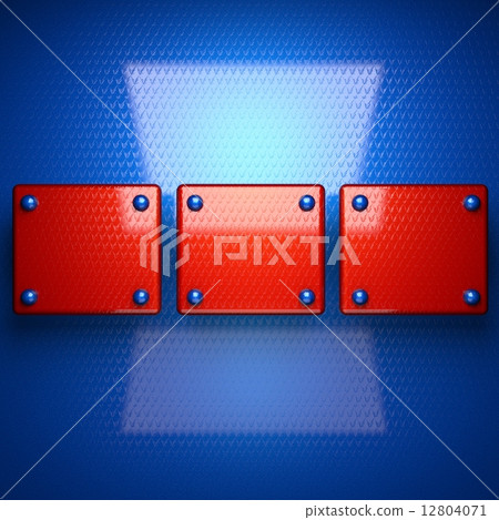 red and blue metal background 12804071