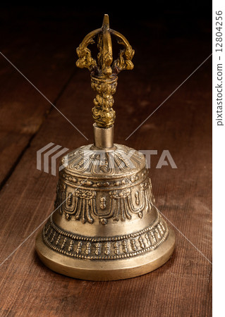 Tibetan buddhist ceremonial religious bell Tibetan buddhist ceremonial religious bell 12804256