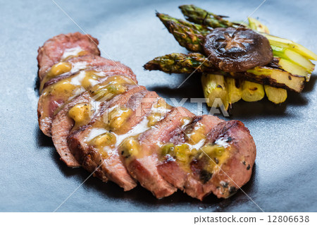 slices of duck fillet slices of duck fillet 12806638