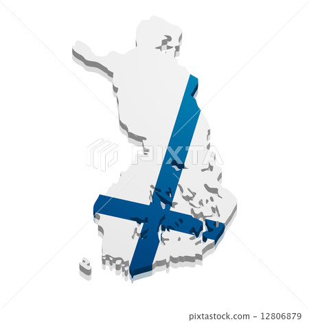 Map Finland Map Finland 12806879
