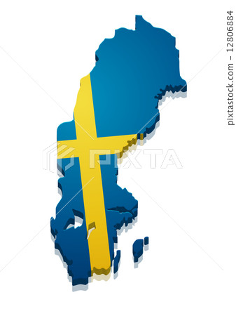 Map Sweden 12806884