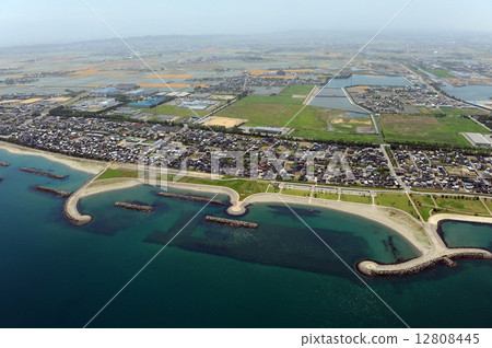 Aerial view of Ebie Seaside Park Aerial view of Ebie Seaside Park 12808445