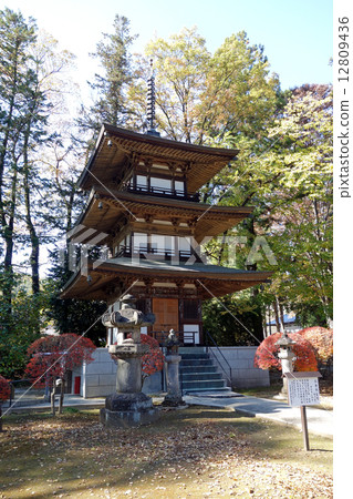 惠林寺舍利塔（山梨縣甲州市） 12809436