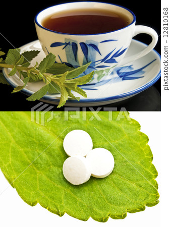 Stevia rebaudiana, support for sugar,tablets 12810168