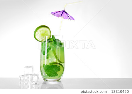 cocktail into glass cocktail into glass 12810430