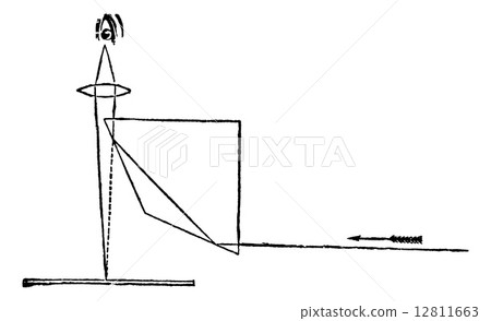 Camera lucida or Light chambre vintage engraving 12811663