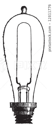 Incandescent Lamp or Carbon-filament Lamp by Thomas Alva Edison, Incandescent Lamp or Carbon-filament Lamp by Thomas Alva Edison, 12811776