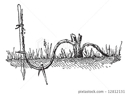 Ground Layering, vintage engraving 12812131