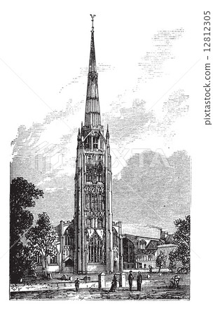 Coventry Cathedral or Saint Michael's Cathedral in England, Unit 12812305