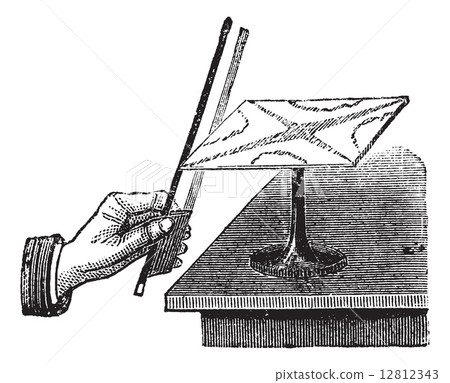 The way to produce the Chladni figures with square plate vintage 12812343