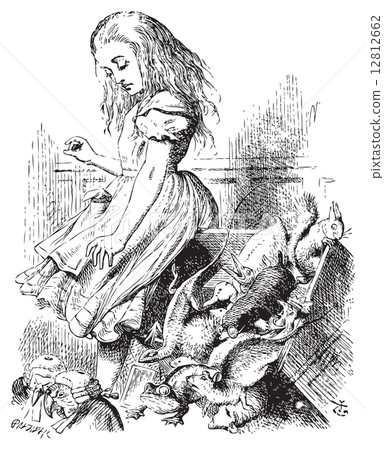 Giant Alice upsets the jury (literally) - Alice's Adventures in Giant Alice upsets the jury (literally) - Alice's Adventures in 12812662