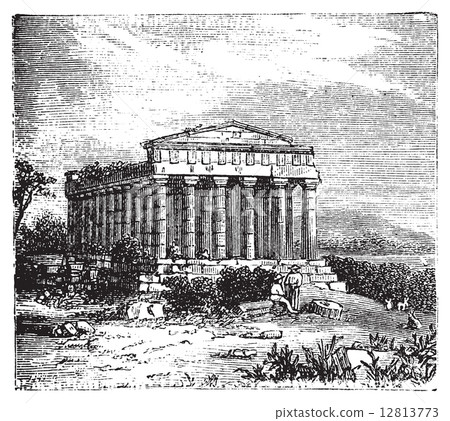 Temple of Concord, Templum Concordiae, in Agrigente, Rome, Italy Temple of Concord, Templum Concordiae, in Agrigente, Rome, Italy 12813773