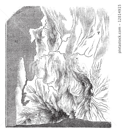 Fig. 6. Effect curves worked in the mass, vintage engraving. Fig. 6. Effect curves worked in the mass, vintage engraving. 12814915