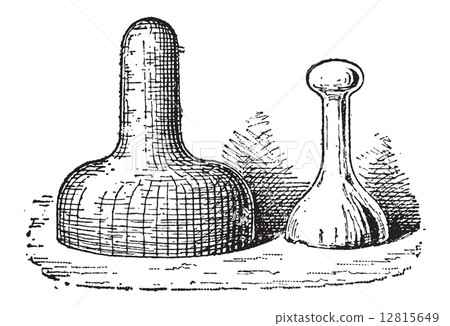 Pestle, vintage engraving 12815649