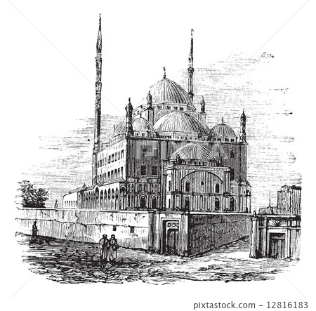 Mosque of Muhammad Ali or Alabaster Mosque, in the Citadel of Ca 12816183