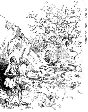 Narcissus Nicaise perilous adventures in the Congo. From a quant 12818108