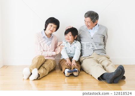 Stock Photo: middle and old aged, golden years, gran