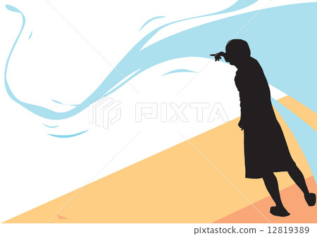 Over there, illustration 12819389